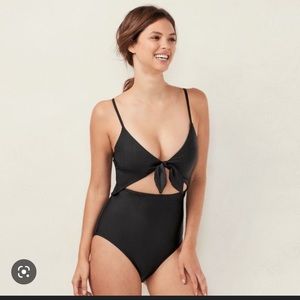 Lauren Conrad Plus Cut-Out Swimsuit